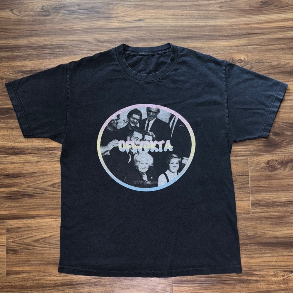 OFWGKTA Black Graphic T-Shirt for Men size Large